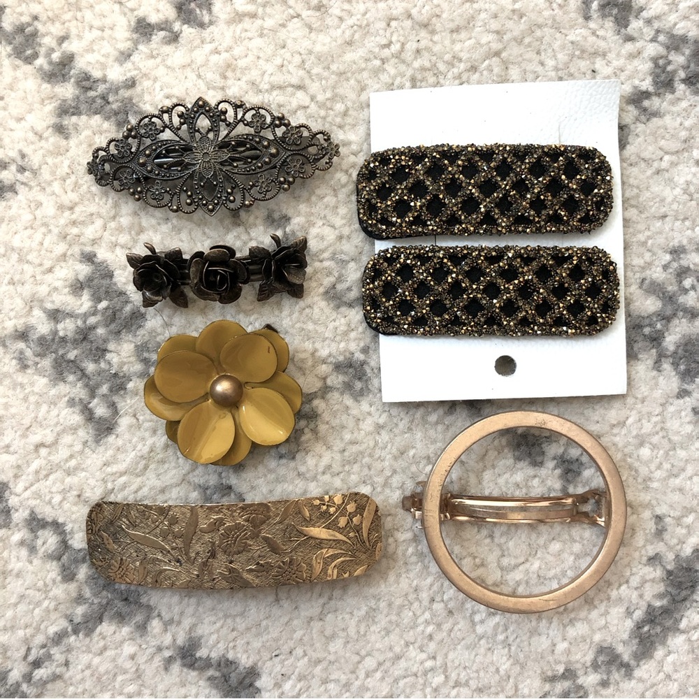Assorted cute hair accessories lot